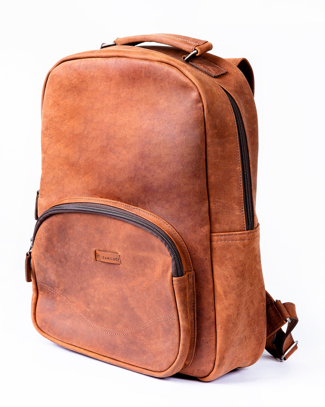 Traveler Leather Backpack