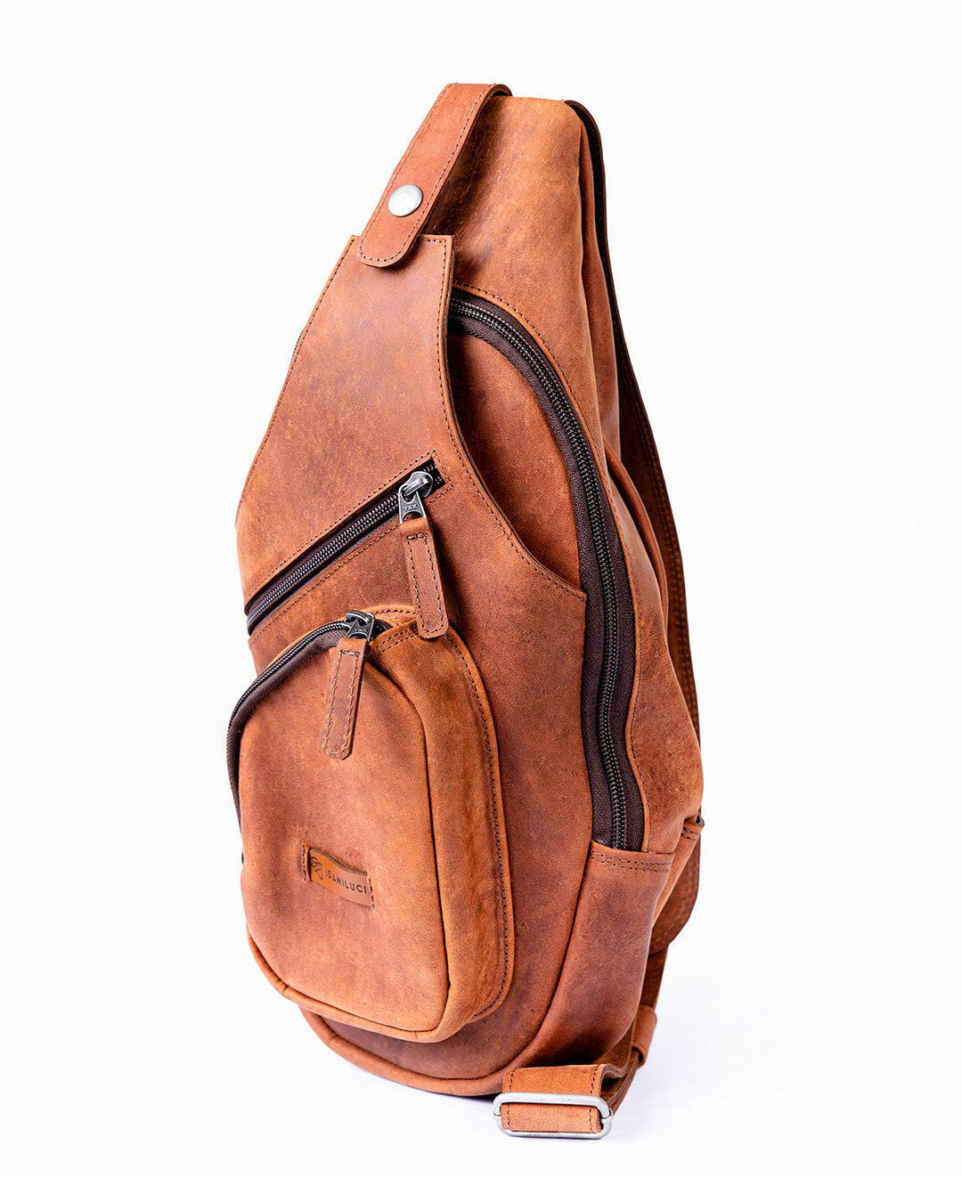 Adventure Backpack - Sling Leather Bag