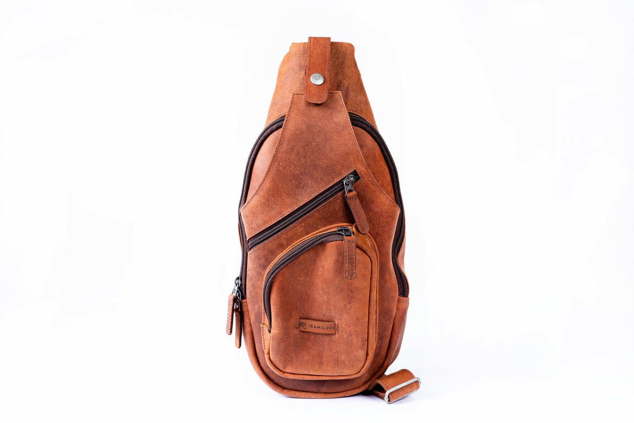 Adventure Backpack - Sling Leather Bag