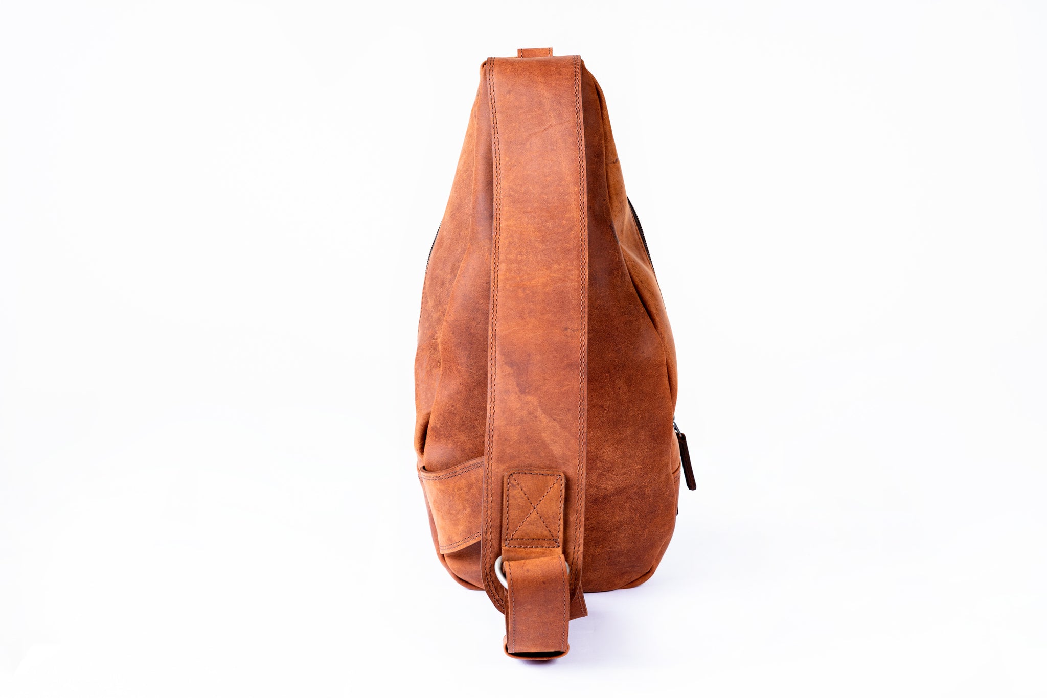 Adventure Backpack - Sling Leather Bag