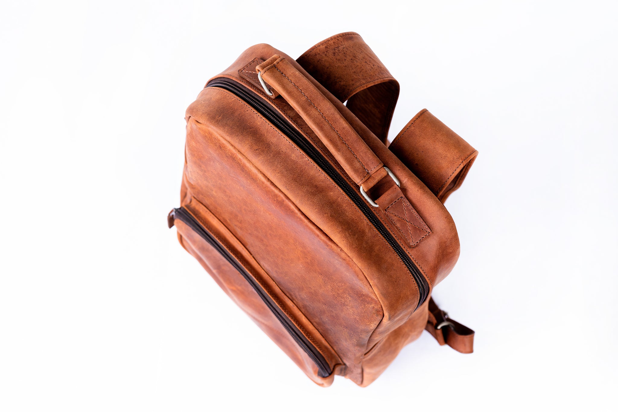 Traveler Leather Backpack