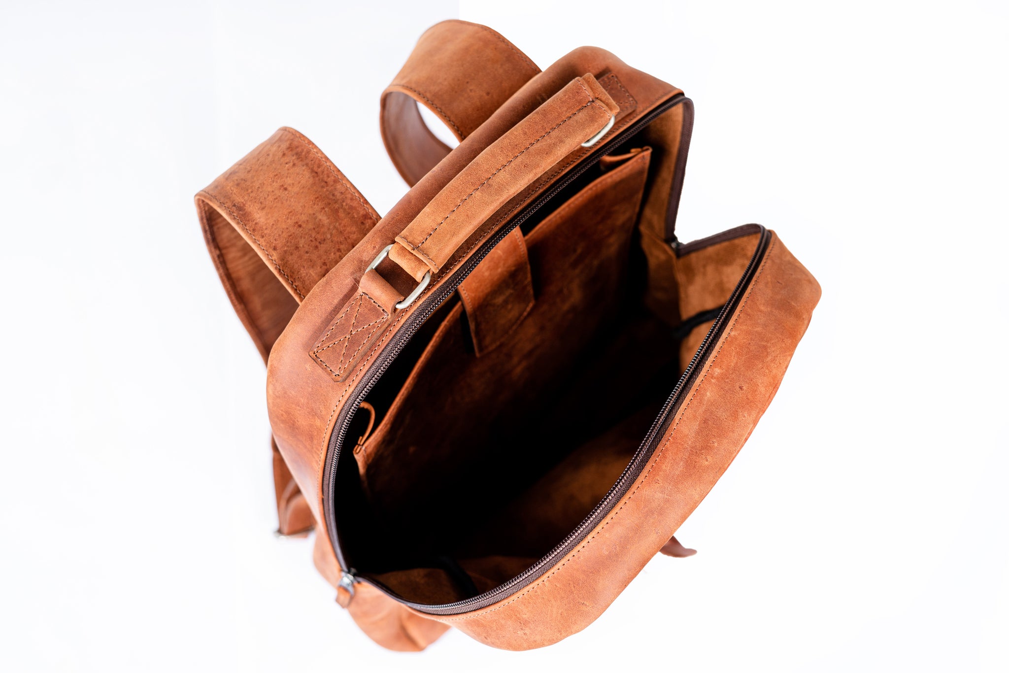 Traveler Leather Backpack